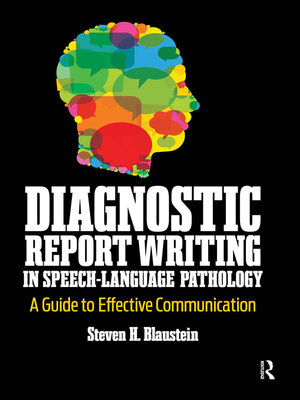 cover image of Diagnostic Report Writing In Speech-Language Pathology